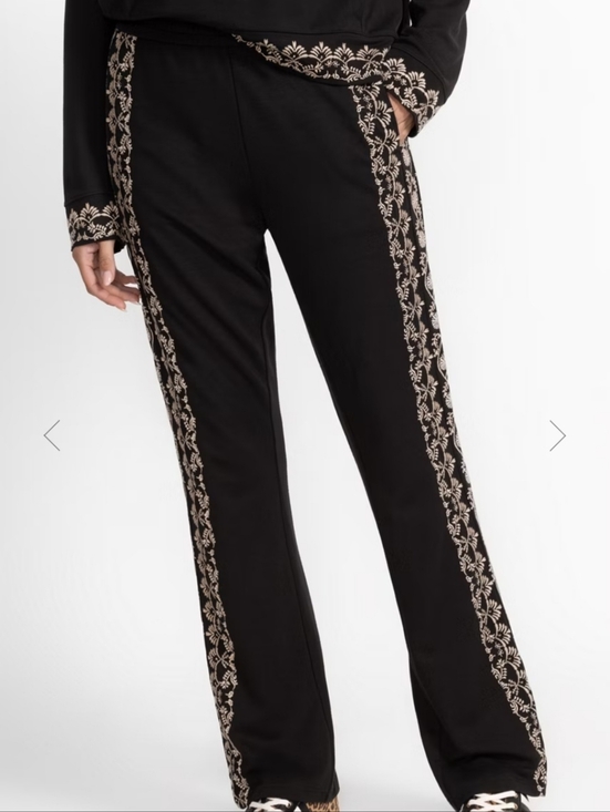 Johnny Was Pants - Johnny Was Bee Active Wide Leg Jetsetter Pants